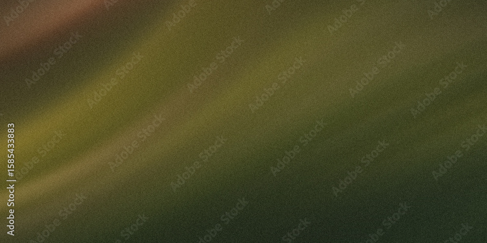 Aufkleber subtle gradient of warm brown transitioning to deep forest green with a textured grainy overlay