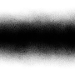 Horizontal Grunge Spray Gradient – Black Ink Texture Fade