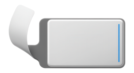 Thin, flexible battery with adhesive backing for RFID tags