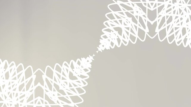 Patr&oacute;n abstracto en blanco y gris