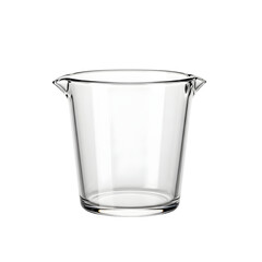 Glass beaker laboratory glassware transparent empty