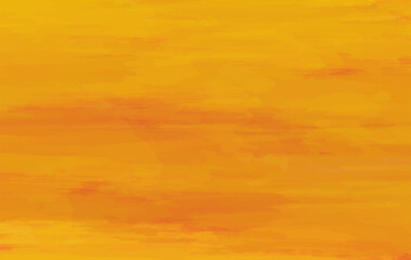 Warm orange and yellow watercolor textured background with soft brush strokes and blended hues. Ideal for creative design projects, posters, invitations, digital artwork.