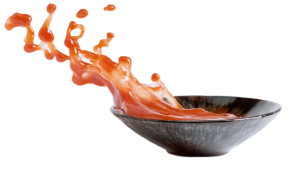 Sauce Pouring Visual Art