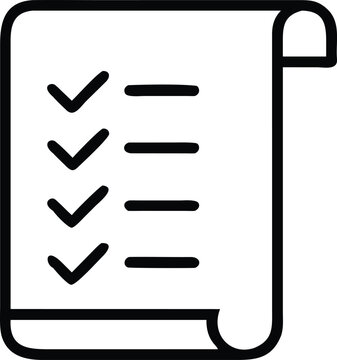 checklist document with check marks clip art preview
