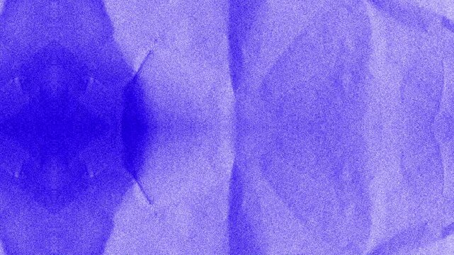 Animated HD crinkled Paper Texture background. blue crumpled  paper sheet motion video. animated paper texture overlay. paper texture animation stop motion transparent background.
