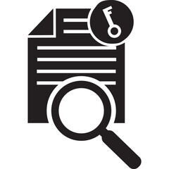 vector magnifying glass
