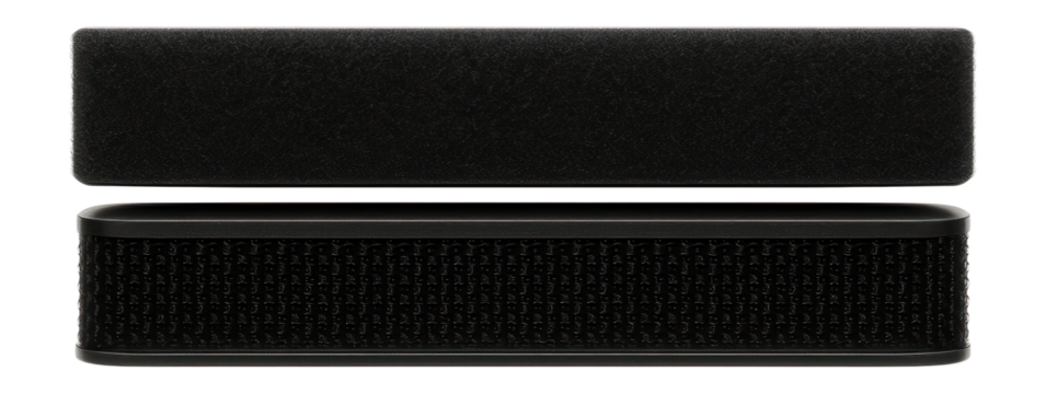 Industrial-grade hook and loop tape with a flame-retardant coating for aerospace applications.