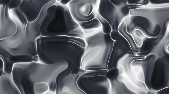 Flujo Abstracto Monocrom&aacute;tico