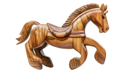 Handcrafted Ride On Horse