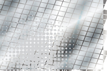 Digital abstraction of modern technologies
 in digital aesthetics
