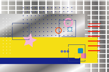 Digital abstraction of modern technologies
 in digital aesthetics
