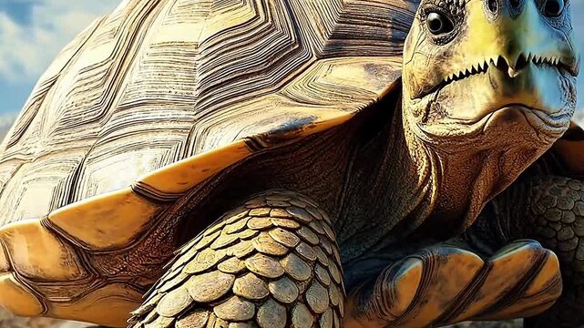 Galaxy Version of turtle world realistis,ai generative