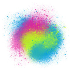 Colorful Spray Paint Texture – Vibrant Splatter Grunge Background