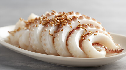Annakji – Korean Raw Octopus Tentacles with Sesame Oil