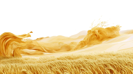 Peaceful Grain Field