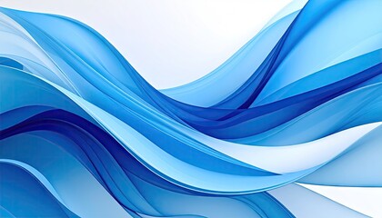 Abstract flowing blue waves (4)