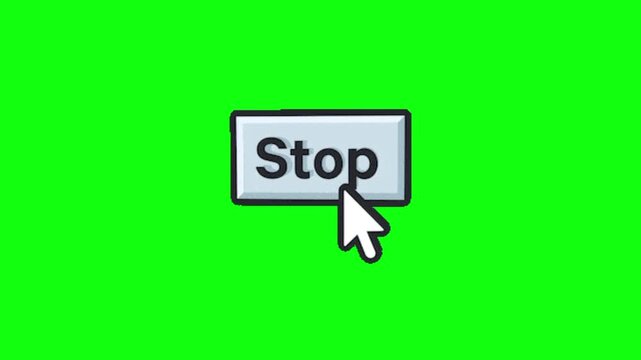 stop button