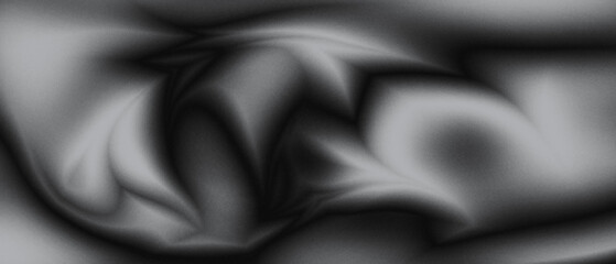 Fototapeta premium Elegant black and white abstract background with soft gradients and flowing form