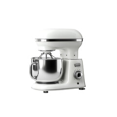 Electric food mixer isolated on a transparent background, in a PNG format
