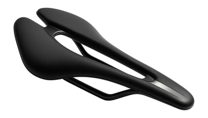 Obraz premium Narrow aero saddle with carbon rails and cutout design