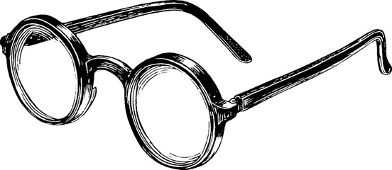 Vintage eyewear collection featuring classic spectacles design