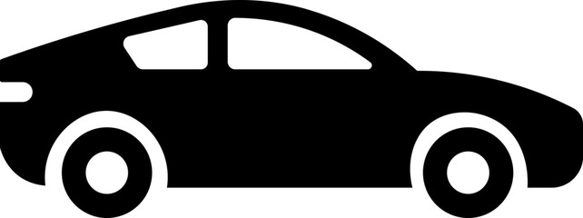 car and bus icon set featuring automobile symbols, traffic signs, and vehicle silhouettes. Perfect for transportation, driving apps, automotive design, leasing Car Icons - Acme Series