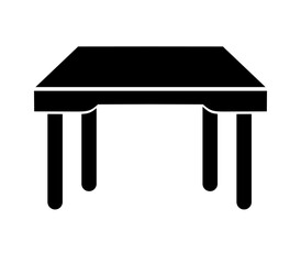 rectangular table vector with trendy design