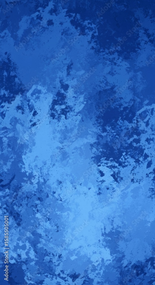 Poster abstract blue texture resembling a tranquil ocean surface with soft waves and light reflections
