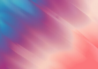 abstarct background of digital watercolor lines zigzag in gradation of blue purple magenta peach...