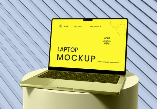 Laptop Mockup Template