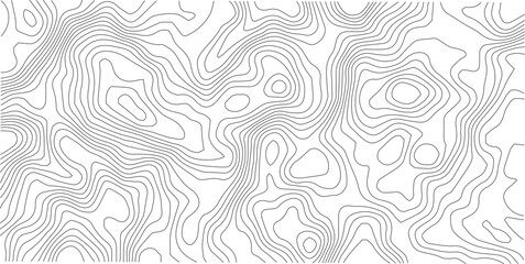 Topographic map pattern background vector. Abstract mountain terrain map background with abstract shape line texture. Design illustration for wall art, fabric, packaging, web, banner, wallpaper.
