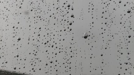 rain drops on window