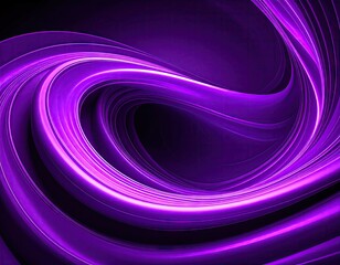 Abstract swirling purple design