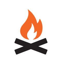 Outlined Blaze Symbol