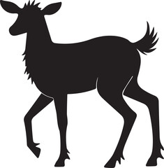 Fototapeta premium Variety Animal silhouette vector Illustration