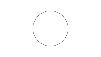 Circle Outline PNG – Border Shape with Transparent Background