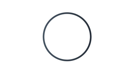 Circle Outline PNG – Border Shape with Transparent Background