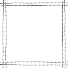 Sダブルチェーンのラフチェックフレーム