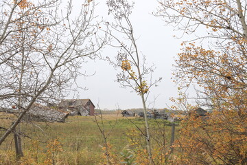 Abandoned Places and Prairie Saskatchewan Scenery.