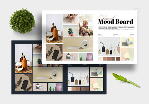 Mood Board Presentation Design Layout