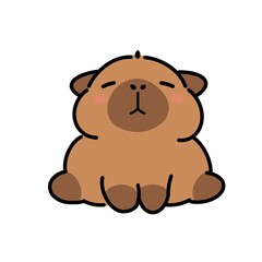 Cute Little Capybara 