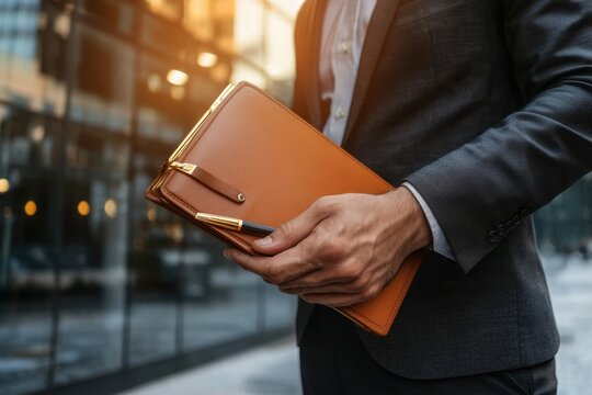 Professional portfolio presentation urban office gigapixel standard close-up business environment individual perspective career development