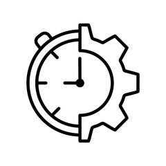 Efficiency Icon Vector Illustration