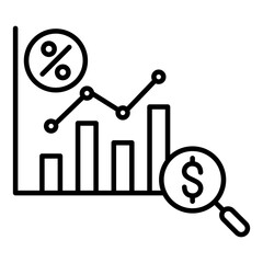 Ebitda Icon Vector Illustration
