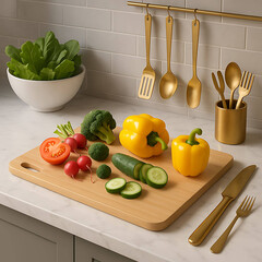 pasta and vegetables