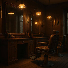 interior of luxury hotel room