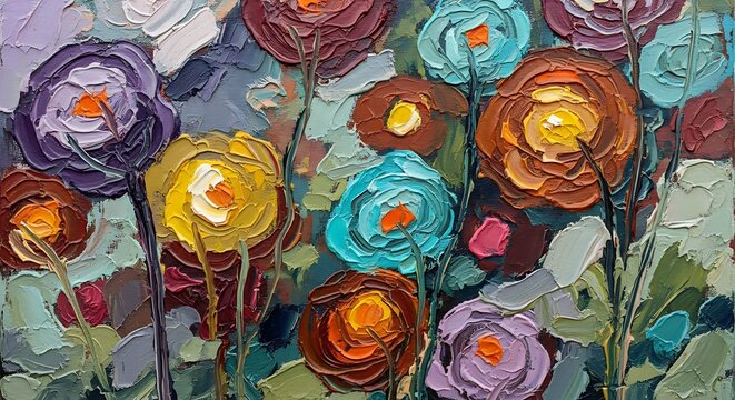 A vibrant stained glass window in a church features a seamless floral pattern with blooming roses, showcasing a beautiful vintage design