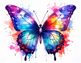 colorful butterfly illustration
