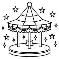 Whirling Ride Vector