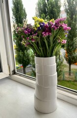 flowers in vase